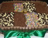 Bolo Kitkat super fácil