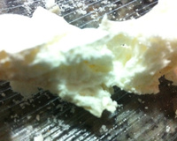 Suspiro com creme por dentro