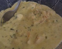 Peito de frango com requeijão cremoso