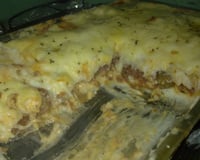 Escondidinho de aipim com carne moída