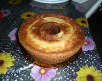 Bolo de milho feito com cuscuz