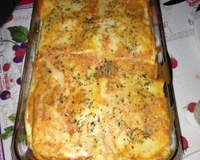 Lasanha de pão de forma