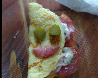 Crepioca doce e salgada