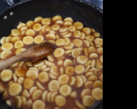 Bolo de banana caramelizada sensacional