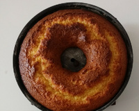 Bolo de tangerina com casca