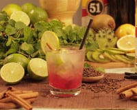 Caipirinha cravo e canela