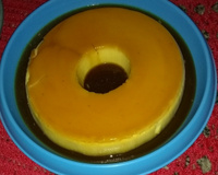 Pudim de leite condensado com creme de leite