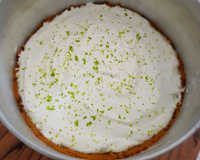 Torta de limão com chocolate branco