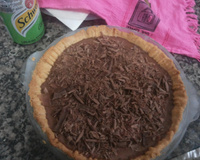 Torta mousse de chocolate