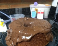 Bolo de cenoura com aveia integral