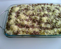 Purê de batata gratinado
