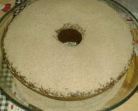 Bolo de aveia com maçã e banana