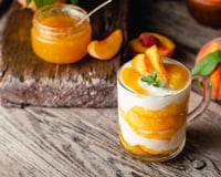 Creme Gelado (maçã ou pêssego)