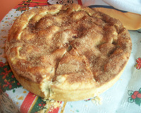 Torta americana  de maçã