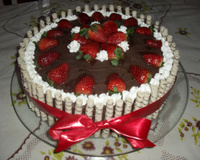 Torta fina de chocolate
