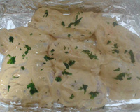 Coxa e sobrecoxa ao molho especial