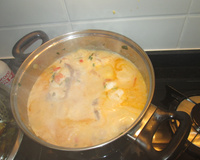 Cação ao leite de coco