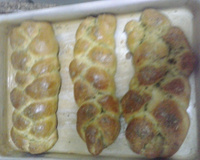 Pão de folhas e talos