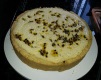 Torta mousse de maracujá