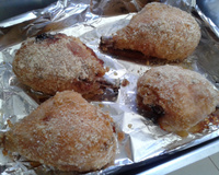 Coxa e sobrecoxa crocante