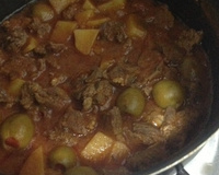 Contra filé no molho cozido