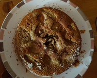 Bolo de aveia com banana