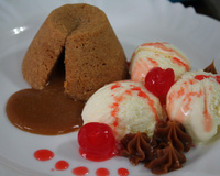 Petit gâteau de doce de leite