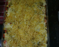 Cachorro quente de forno