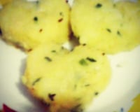 Purê de batata de microondas