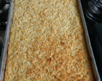 Bolo de aipim da roça