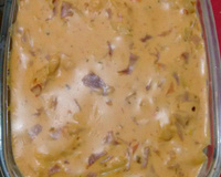 Macarrão com requeijão