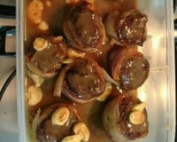 Medalhão de carne moída