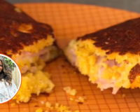 A receita de tapioca de cuscuz da Mani Reggo: com crostinha crocante, fica uma delícia e é muito fácil de fazer