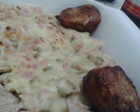 Penne parisiense com medalhão de filé mignon