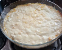 Filézinho de frango ao molho de creme de leite e milho