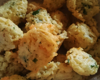 Bolinho de arroz sequinho