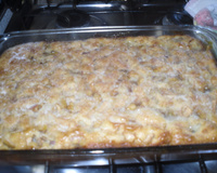 Torta de banana, maçã ou abacaxi