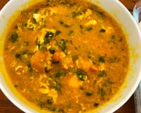 Moqueca de ovos Baiana