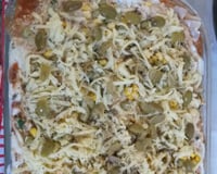 Lasanha de frango ao molho branco