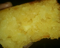 Bolo de macaxeira cremoso