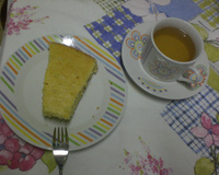 Bolo rápido de laranja