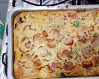 Torta fácil de salsicha