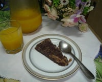 Bolo de chocolate no micro-ondas