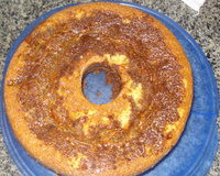 Bolo de fubá com canela no liquidificador