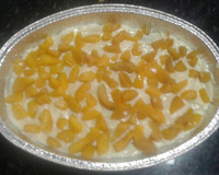 Pavê de pêssego fácil