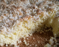 Bolo cuca de amendoim