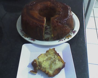 Bolo caramelizado de banana da Cida