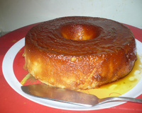 Pudim de pão da Déa