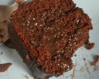 Bolo nega maluca de liquidificador