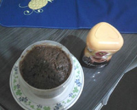 Bolo de capuccino na caneca